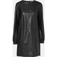 Max Mara Kläder Max Mara Leisure Pepe Coated Jersey Minidress - Black