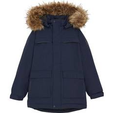 Color Kids Parkas Jackor Color Kids Fake Fur Parka - Blue