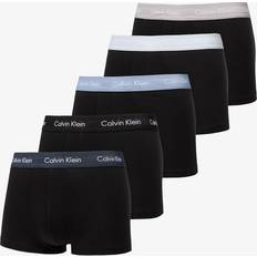 Calvin Klein Låg Stigning Baklucka 5-Pack - Svart