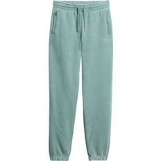 Superdry Dam Byxor Superdry Joggingbyxor Med Elastisk Nederdel Essential Logotyp - Blå