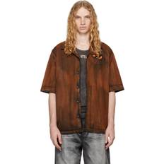 Diesel Men Shirts Diesel Orange S-Stan Shirt
