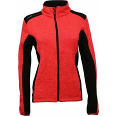 Orange - Women Jackets Peak Mountain Women's Fleece Jacket - Aviro