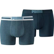 2 pcs Men's Underwear Puma Boxershorts Placed Logo Boxer - Blau