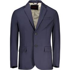Guess Jakker Guess Jeans Blue Cotton Jacket