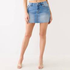 True Religion Skirts True Religion Sadie Mini Skirt - Blue