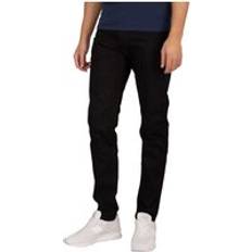 Modal Jeans Replay Anbass Slim Jeans - Black Modal Power Stretch Denim