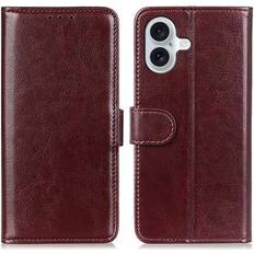 MTP Products iPhone 16 Plånboksfodral Brun