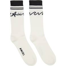 Amiri Underwear Amiri Wave Socks - White/Black