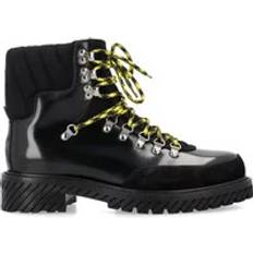 Off-White Boots Off-White Striped Diag Lace-Up Ankle Boot -