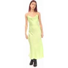 HUGO BOSS Dresses HUGO BOSS Cowl Neck Satin Slip Dress - Green