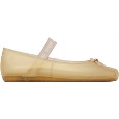 Melissa Low Shoes Melissa Gold Sophie Ballerina Flats - Gold Green