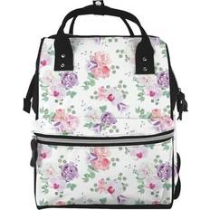 Stroller Accessories Kdxio Baby Diaper Backpack Rose Flower B