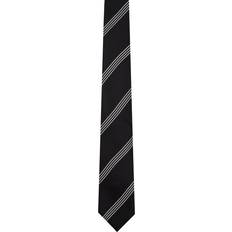 Solid Colours Ties Tom Ford Stripe Tie - Black