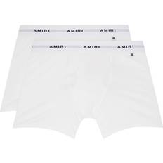 Amiri Men's Underwear Amiri Two-Pack Logo Patch Boxer Briefs - White