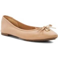 Grey - Women Ballerinas Dune Hallo Synthetic Blush Flats - Light Pink