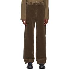 Fløjl Bukser Rier Khaki Three-Pocket Trousers - Castoro Corduroy