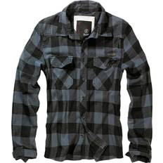 3XL Chemises Brandit Check Shirt - Black/Grey