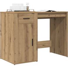 vidaXL Artisan Oak 100 x 49 x 75 cm Writing Desk