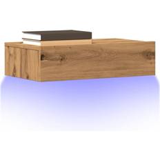 vidaXL Cabinets with LED Lights 2 pcs TV Bench
