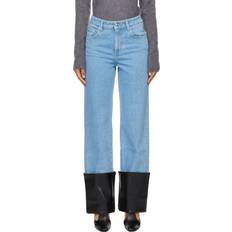 Raynee Jeans - Mid Blue/Black