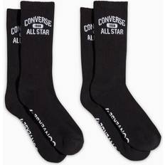 Clothing Converse All Star Half Cushion Crew Socks - Black