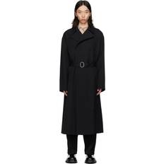 Jil Sander Belted Trench Coat - Black