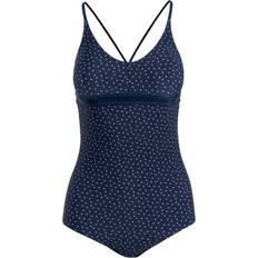 Polyamid Badedrakter Trespass Mimi One Piece Swimsuit - Navy