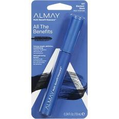 Cosmetics Almay Vitabox, Multi-Benefit Washable Mascara Blackest Black 501 0.21 fl oz (1 Pack)