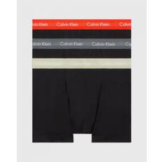 Calvin Klein Intimo maschile Calvin Klein Cotton Stretch Trunks - Black/Shade/Slate Turquoise