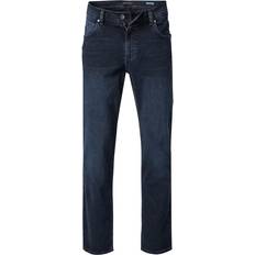 Bugatti Nevada Mid-Rise Slim Leg Jeans - Dark Wash