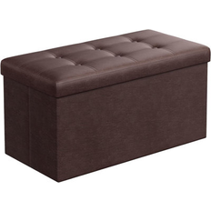 Ebern Designs Storage Benches Ebern Designs 30 Inches Folding Ottoman Storage Bench