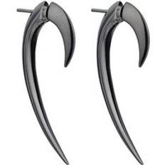 Rhodium Earrings Shaun Leane Hook Earrings - Sterling Silver/Black Rhodium