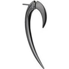 Rhodium Earrings Shaun Leane Hook Earring - Silver/Black Rhodium