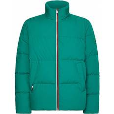 Tommy Hilfiger Green Jackets Tommy Hilfiger High Neck Quilted Jacket - Green