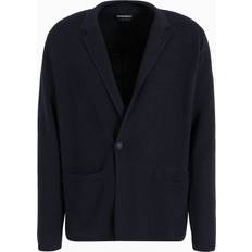 Emporio Armani Blazere Emporio Armani Strik Cardigan Jakke - Sort