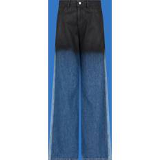 Emporio Armani Organic Trousers & Shorts Emporio Armani Washed Organic Denim Jeans - Black/Blue