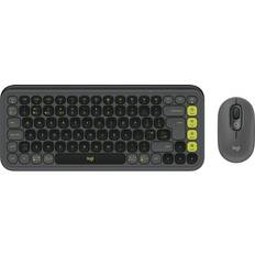 Logitech Pop Icon Combo Wireless Keyboard and Mouse Set