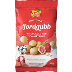 Exotic Snacks Frystorkad Jordgubb Vit 125 g 125g 1pack