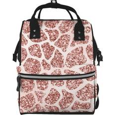 Stroller Accessories Kdxio Baby Diaper Backpack Rose Gold Abstract Spots