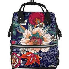 Stroller Accessories Kdxio Baby Diaper Backpack Paisley2