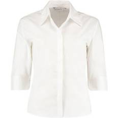 Clothing Kustom Kit Continental 3/4 Sleeve Blouse - White