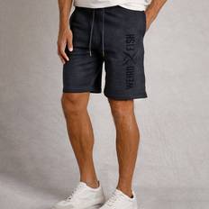 Clothing Weird Fish Wheatly Lounge Shorts - Navy