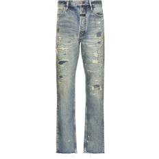 Fear of God Jeans Fear of God Straight in Repaired Vintage - Blue