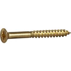 Essve Träskruv Försänkt Huvud Mässing 4.0 x 40 Set of 10
