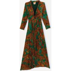 Farm Rio Women's Long Sleeve Maxi-Dress - Green