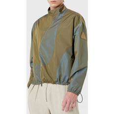 Emporio Armani Jackets on sale Emporio Armani High Neck Zip Jacket - Green