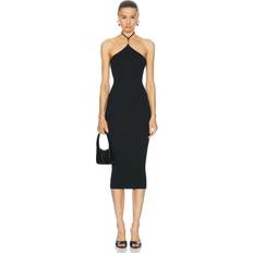 Amiri Dresses Amiri Vertical Midi Dress - Black