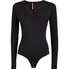 Bodysuits Spanx Long Sleeved Bodysuit - Black
