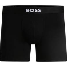 BOSS Boxer Brief Bomullshorts Kalsong - Black