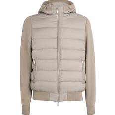 MooRER Down Padded Hybrid Jacket - Beige